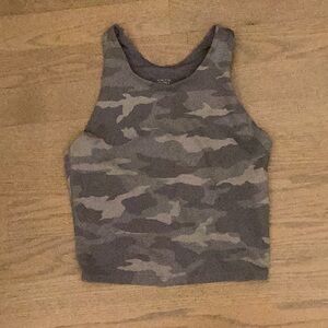 Athleta girl purple camo cami.